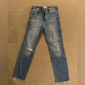 Frame Le Sylvie Slender Straight Jeans Size 28